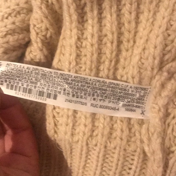 LAST ONE Zara belted cropped cardigan - Picture 5 of 5